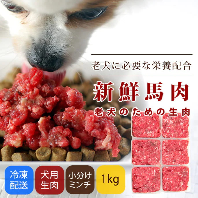 老犬用馬肉