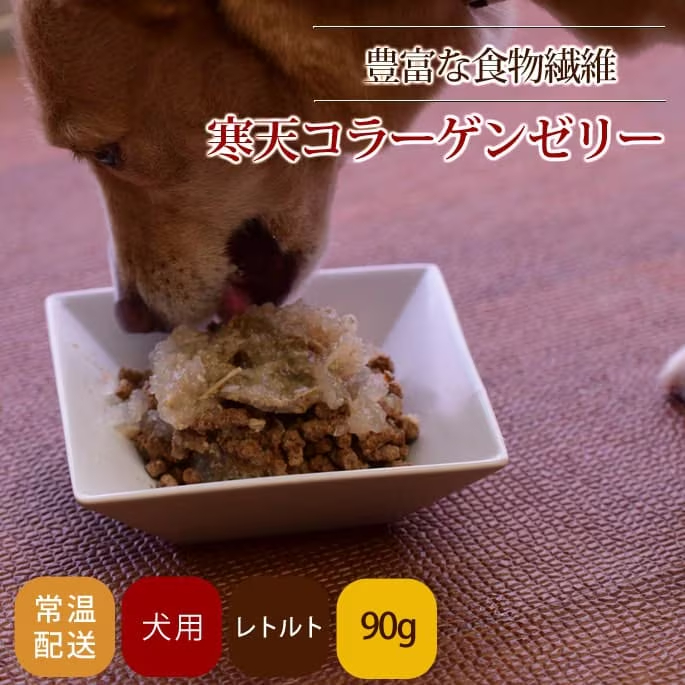 【愛犬用】 寒天コラーゲンゼリー　レトルト食品